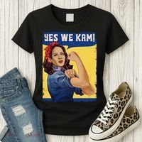 Vote Madam Kamala President Harris Yes We Kam Madam Harris Fun Women's T-Shirt thumb 3