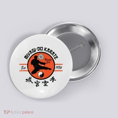 Vintage Miyagido Karate Button