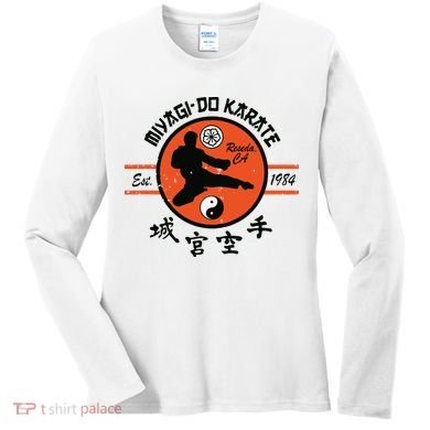 Vintage Miyagido Karate Women's Long Sleeve Shirt