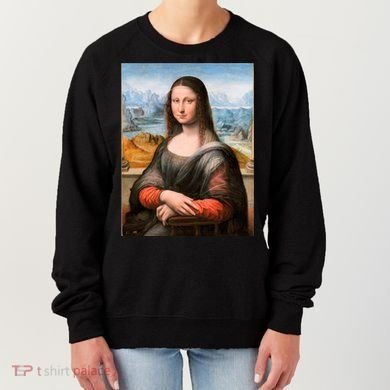 Vibrant Mona Lisa Women's Sweatshirt