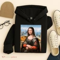 Vibrant Mona Lisa Hoodie thumb 4
