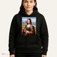 Vibrant Mona Lisa Hoodie thumb 5