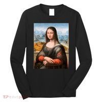 Vibrant Mona Lisa Long Sleeve Shirt thumb 0