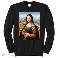 Vibrant Mona Lisa Sweatshirt thumb 0