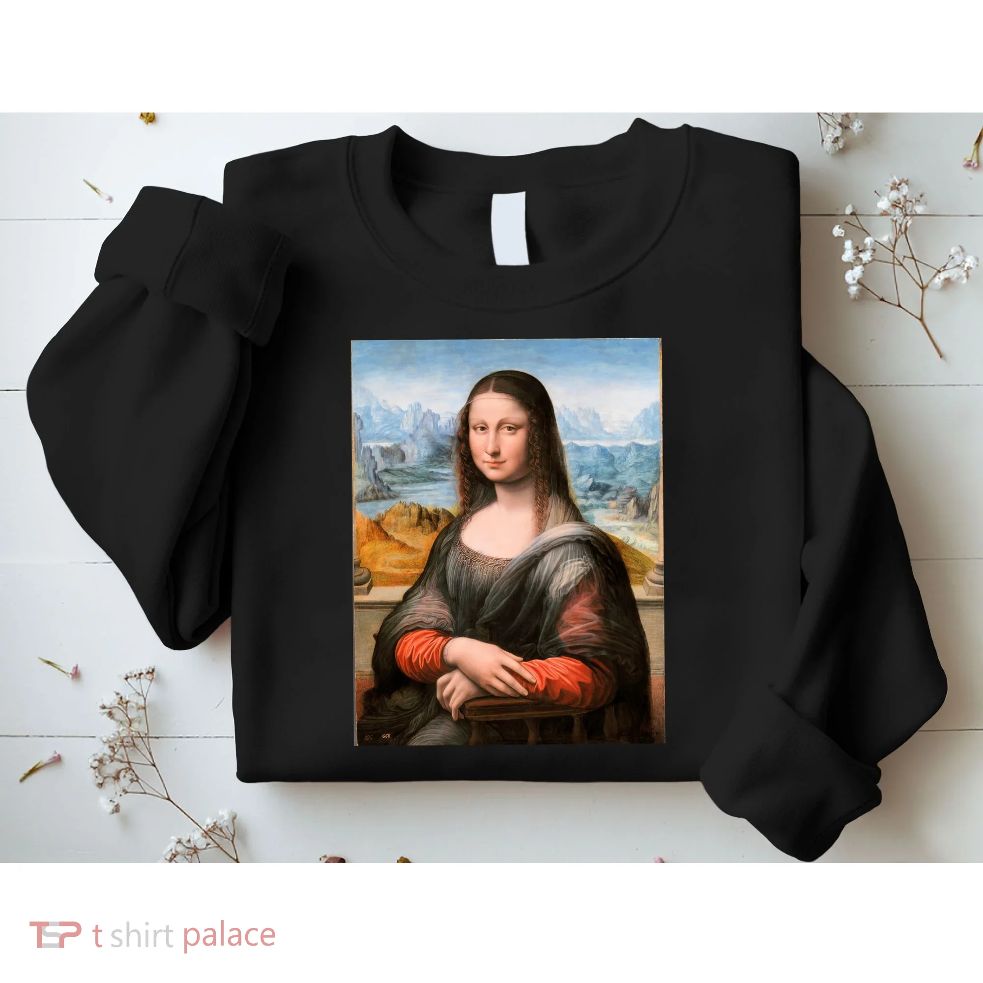 Vibrant Mona Lisa Sweatshirt