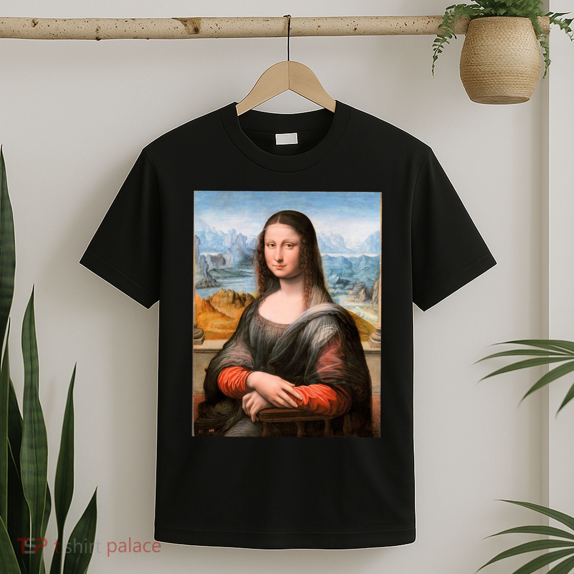 Vibrant Mona Lisa T-Shirt