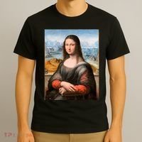 Vibrant Mona Lisa T-Shirt thumb 3