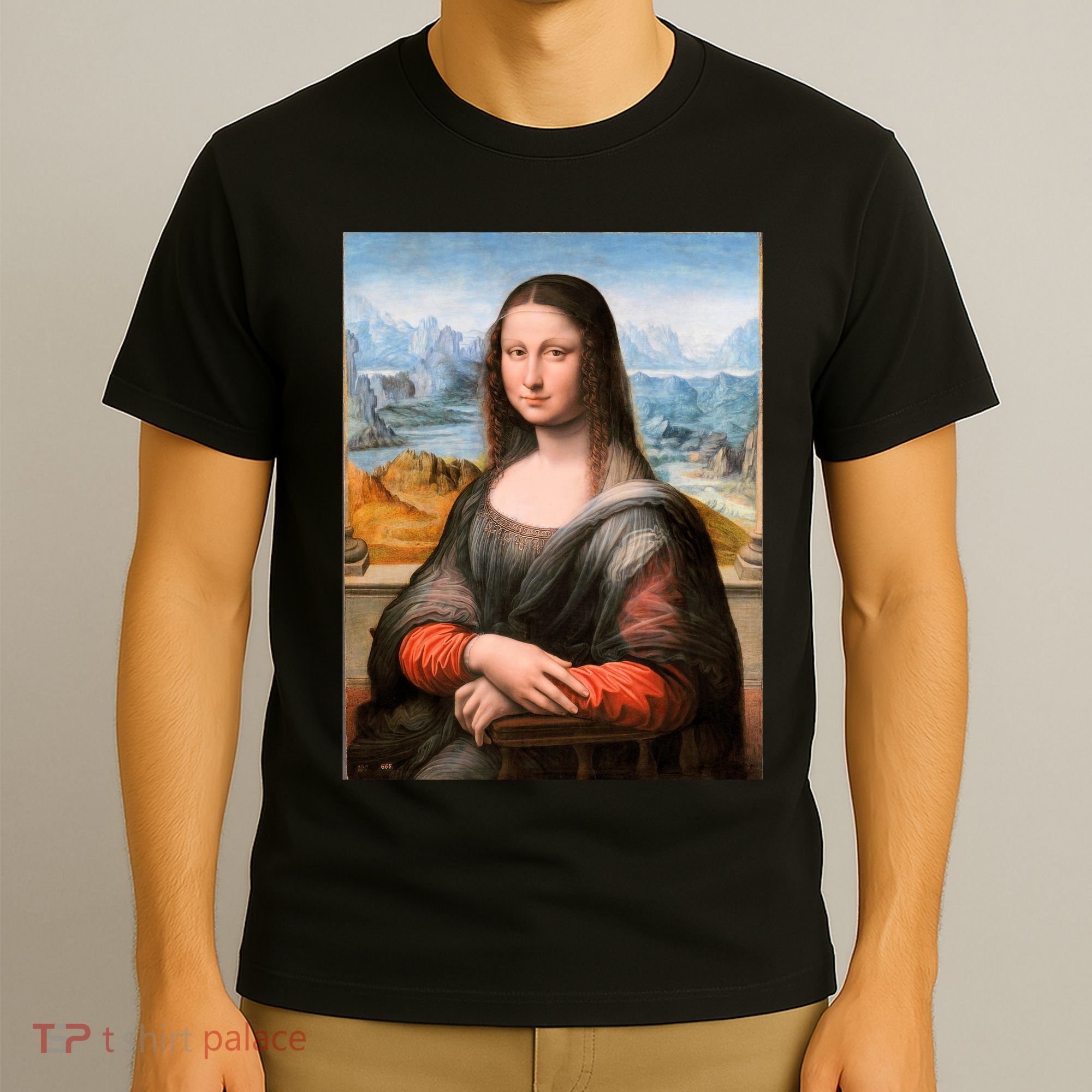 Vibrant Mona Lisa T-Shirt
