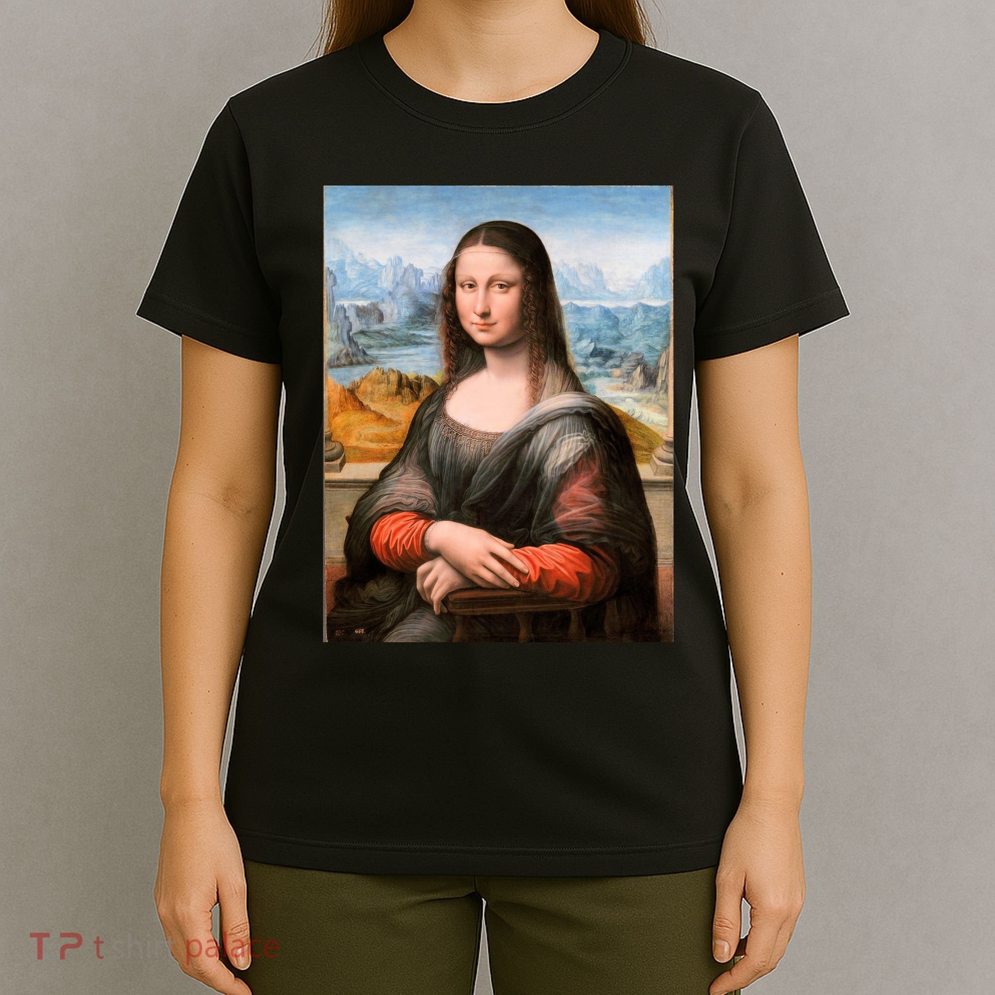 Vibrant Mona Lisa T-Shirt