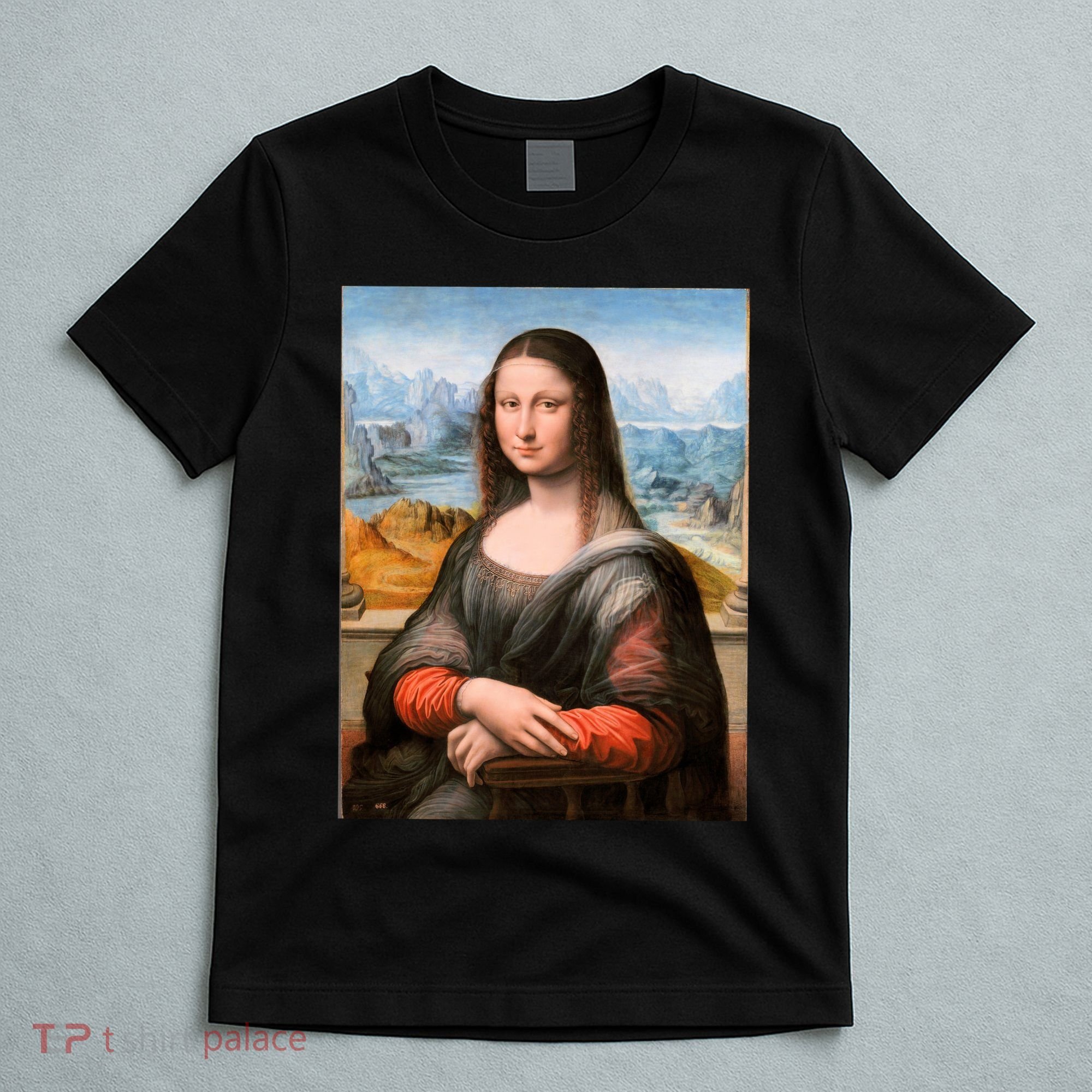 Vibrant Mona Lisa T-Shirt
