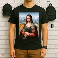 Vibrant Mona Lisa T-Shirt thumb 6