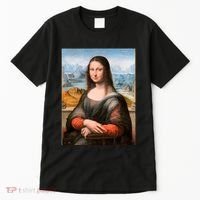 Vibrant Mona Lisa Tall T-Shirt thumb 0