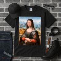 Vibrant Mona Lisa Tall T-Shirt thumb 3