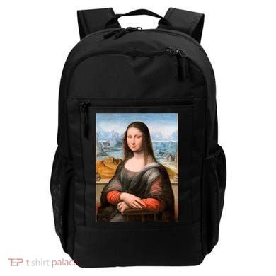 Vibrant Mona Lisa Backpack