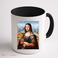 Vibrant Mona Lisa Coffee Mug thumb 1