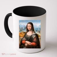 Vibrant Mona Lisa Coffee Mug thumb 0