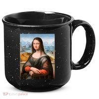 Vibrant Mona Lisa 15oz Campfire Ceramic Mug thumb 0