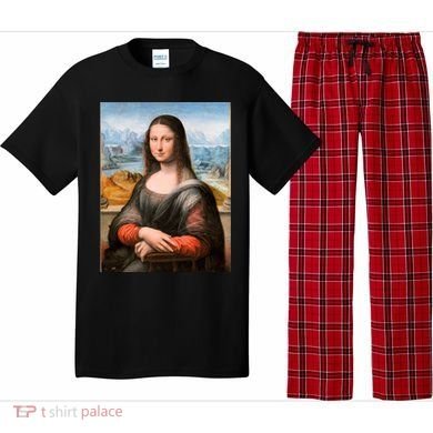 Vibrant Mona Lisa Pajama Set