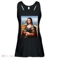 Vibrant Mona Lisa Ladies Essential Flowy Tank thumb 0