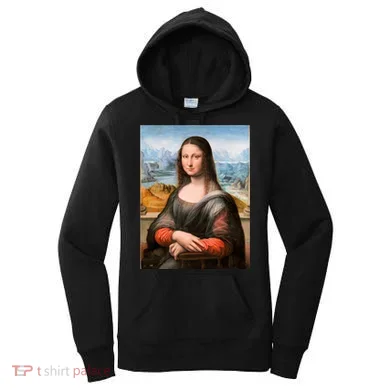Vibrant Mona Lisa Women's Hoodie