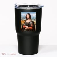 Vibrant Mona Lisa Tumbler thumb 0