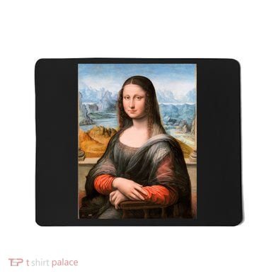 Vibrant Mona Lisa Mousepad