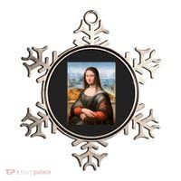 Vibrant Mona Lisa Ornament thumb 0