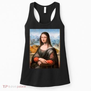 Vibrant Mona Lisa Women's Tank Top