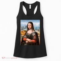 Vibrant Mona Lisa Women's Tank Top thumb 0