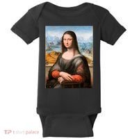 Vibrant Mona Lisa Baby Bodysuit thumb 0