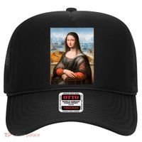 Vibrant Mona Lisa Hat thumb 0