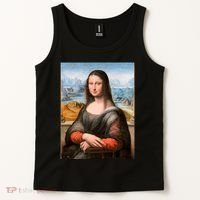 Vibrant Mona Lisa Tank Top thumb 2