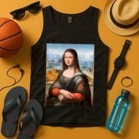 Vibrant Mona Lisa Tank Top thumb 4