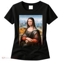 Vibrant Mona Lisa Women's T-Shirt thumb 0
