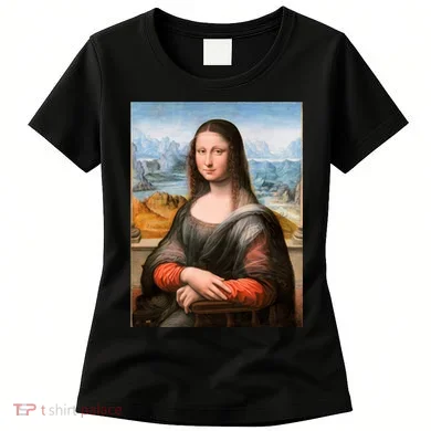 Vibrant Mona Lisa Women's T-Shirt