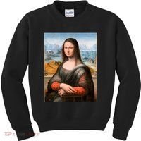 Vibrant Mona Lisa Kids Sweatshirt thumb 0