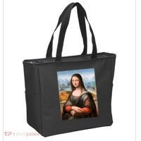 Vibrant Mona Lisa Tote Bag thumb 2