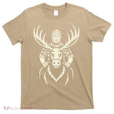 Vintage Moose Lumberjack Wilderness Adventure T-Shirt