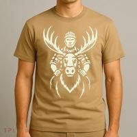 Vintage Moose Lumberjack Wilderness Adventure T-Shirt thumb 3