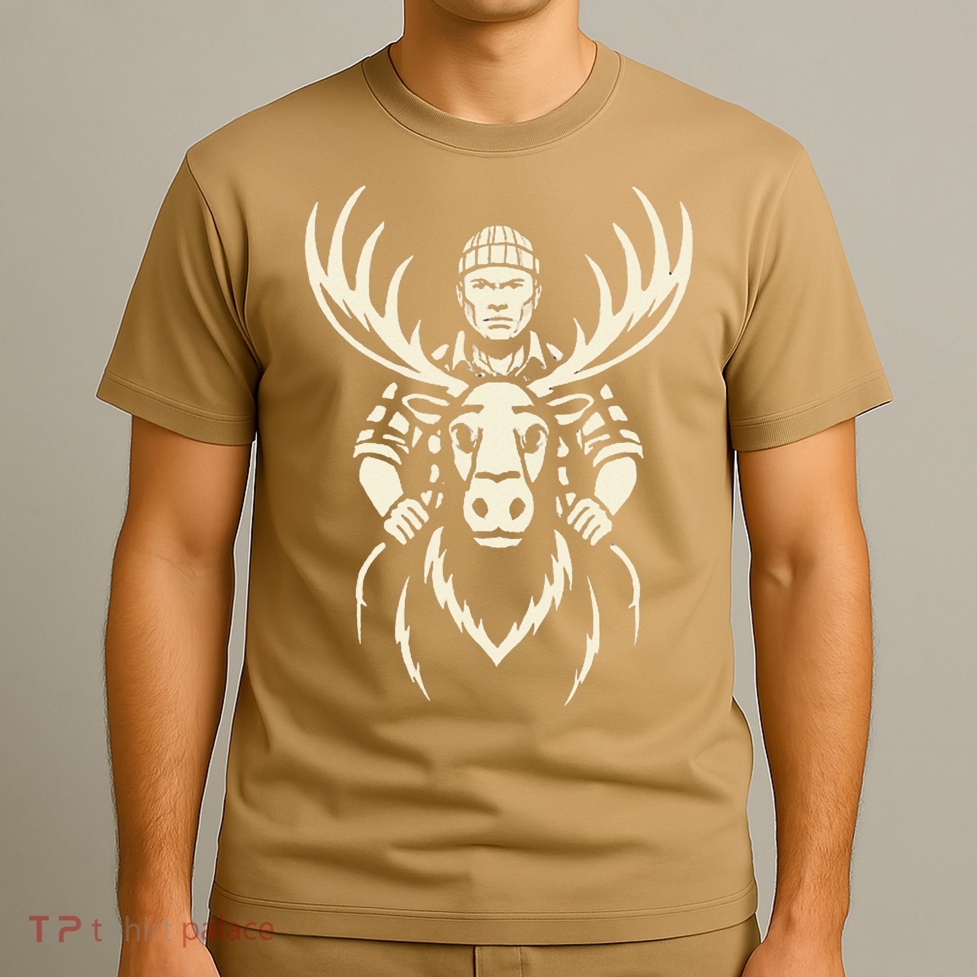 Vintage Moose Lumberjack Wilderness Adventure T-Shirt