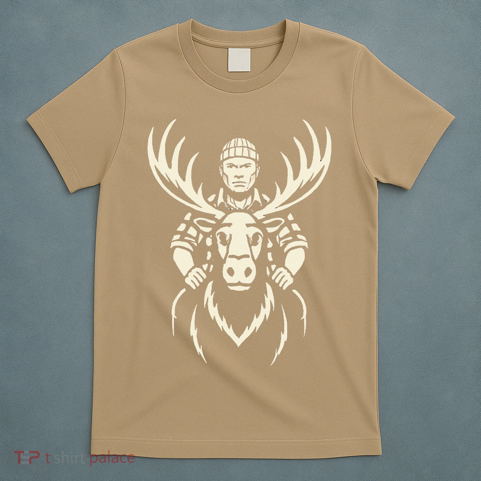 Vintage Moose Lumberjack Wilderness Adventure T-Shirt