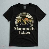 Vintage Mammoth Lakes Mountains California Hiking Camp Retro T-Shirt thumb 5