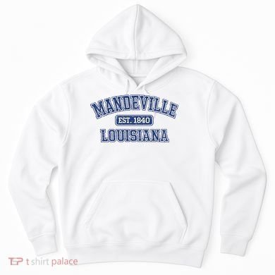 Vintage Mandeville Louisiana Established 1840 Hoodie