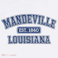 Vintage Mandeville Louisiana Established 1840 T-Shirt thumb 7
