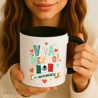 Viva Mexico La Independencia Fiesta Mexican Independence Day Gift Coffee Mug thumb 3