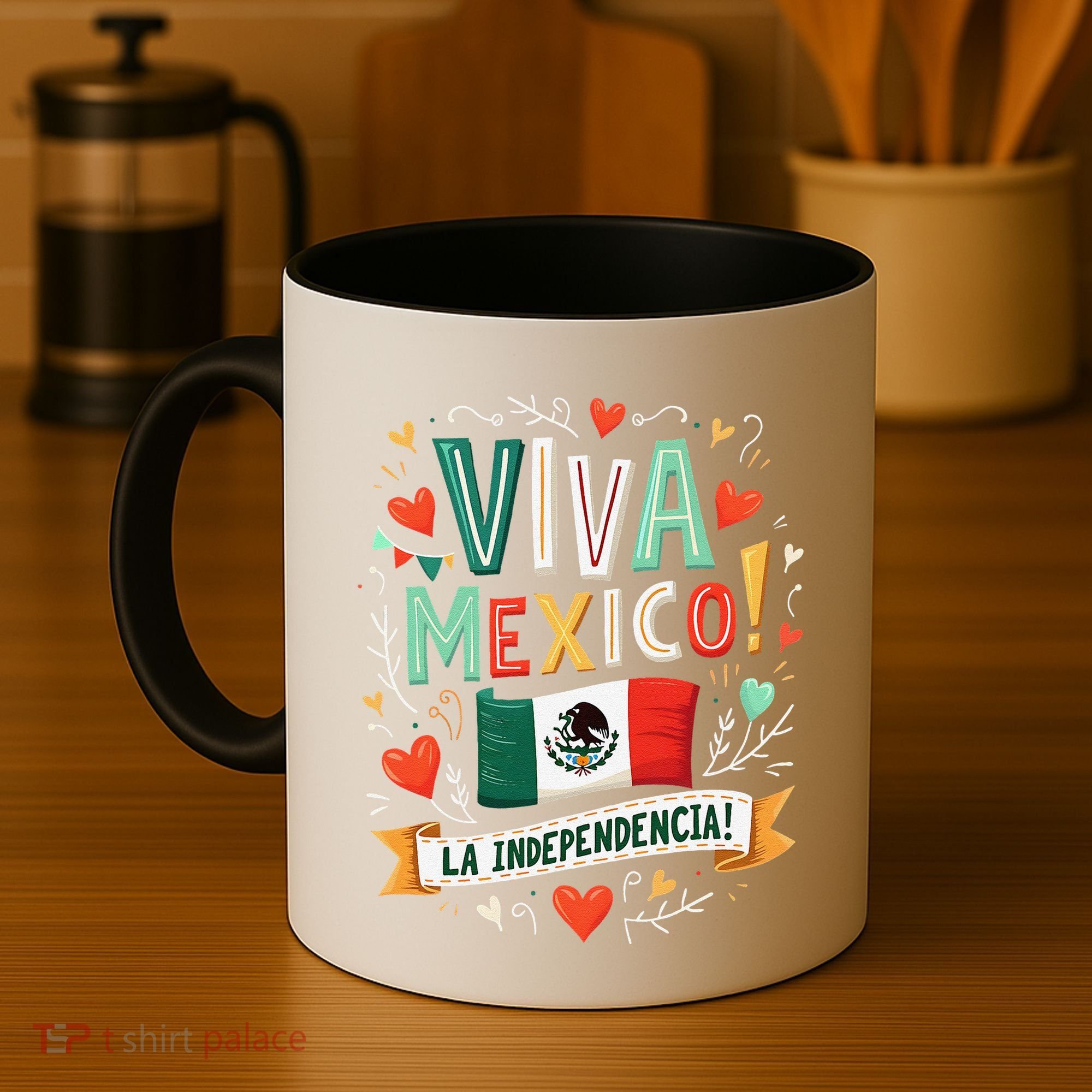 Viva Mexico La Independencia Fiesta Mexican Independence Day Gift Coffee Mug