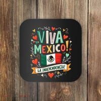Viva Mexico La Independencia Fiesta Mexican Independence Day Gift Coaster thumb 0