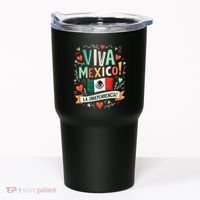 Viva Mexico La Independencia Fiesta Mexican Independence Day Gift Tumbler thumb 0