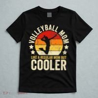 Volleyball Mom Like A Regular But Cooler Mother's Day T-Shirt thumb 5