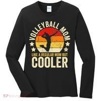 Volleyball Mom Like A Regular But Cooler Mother's Day Women's Long Sleeve Shirt thumb 0